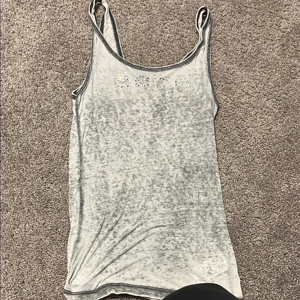 Gray bebe Women's Tank Top
